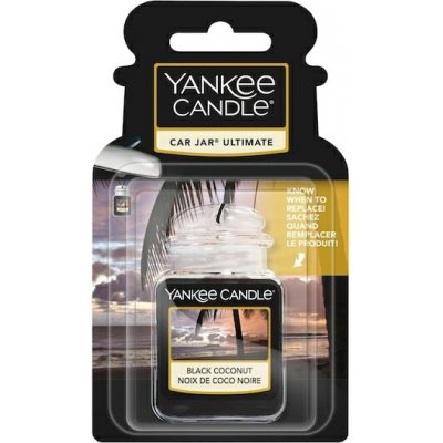 Yankee-Candle Pokojove-vune Vune-do-autaBlack Coconut 24 g – Hledejceny.cz