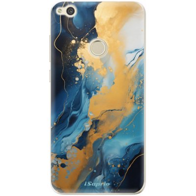 iSaprio - Blue Gold Marble - Huawei P9 Lite 2017 – Zbozi.Blesk.cz