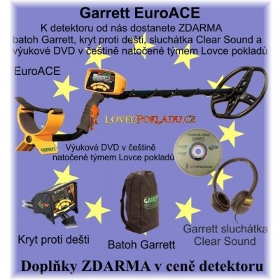 Garrett EuroAce + Pro Pointer dohledávačka