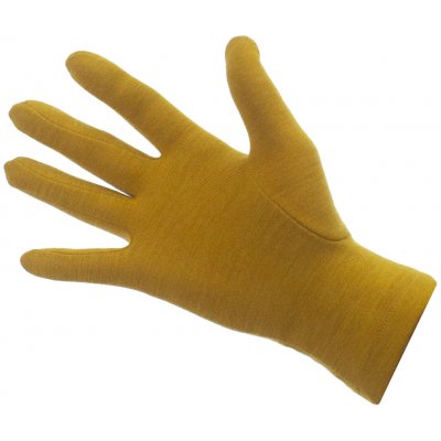 Lasting merino rukavice ROK 2424 hořčicové – Zboží Dáma