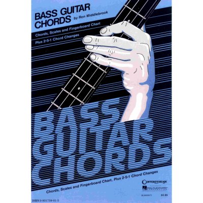 BASS GUITAR CHORDS CHART basová kytara + tabulatura