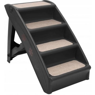 shumee Skládací schůdky pro psy 62 x 40 x 49,5 cm – Zboží Dáma