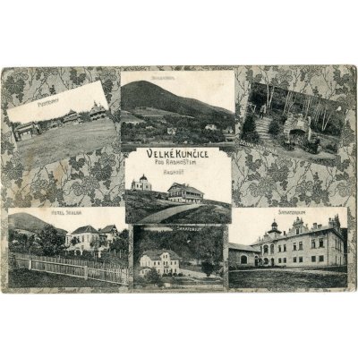 VELKÉ KUNČICE pod Radhoštěm. 1912. – Zboží Dáma