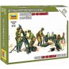 Zvezda Soviet 120mm Mortar w/Crew 6147 1:72