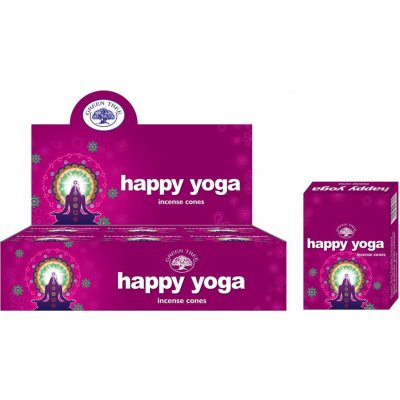 Green Tree Vonné kužely Happy Yoga 10 ks – Zbozi.Blesk.cz