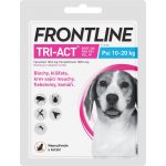 Frontline Tri-Act Spot-On Dog M 10-20 kg 1 x 2 ml – Hledejceny.cz