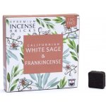 Aromafume Vonné cihličky White sage and Frankincense Bílá šalvěj a Kadidlo 9 ks – Hledejceny.cz