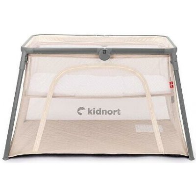 Kidnort Cestovní postýlka Bleke 2v1 béžová – Zboží Dáma