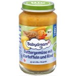 Babydream BIO zelenina s bramborami a hovězím masem 220 g – Zboží Dáma