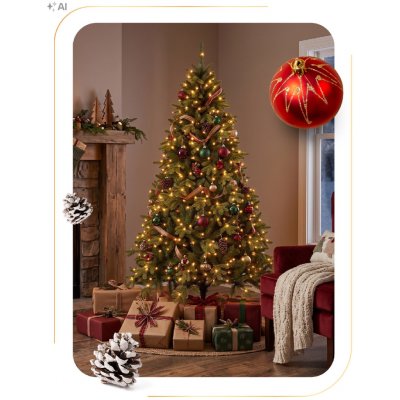 Springos CT0260 SIBIŘSKÝ SMRK PE PREMIUM 180 CM – Hledejceny.cz