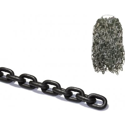 Řetěz krátký článek DIN 766, leštěný, svazek 4mm leštěný (svazek (50m)) – Zboží Mobilmania