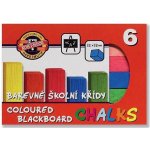 Koh-i-noor křídy školní barevné 6 ks 112505 – Zboží Dáma Koh-i-noor křídy školní barevné 6 ks 112505 – Zboží Dáma