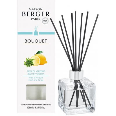 Parfum Berger – aroma difuzér Cube, Verbena, 125 ml – Zboží Mobilmania