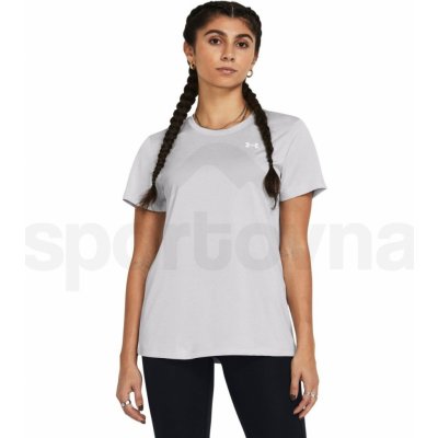 Under Armour Campus Core SS W 1383648 012 gray – Zboží Mobilmania