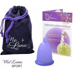 Me Luna menstruační kalíšek M s kuličkou violet – Zboží Dáma