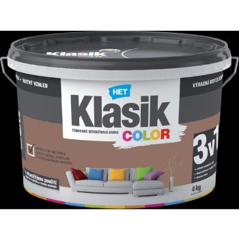 Het Klasik color 0277 hnědý 4 kg