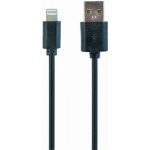 Gembird KAB051337 USB 2.0 Lightning, 1m, černý – Zboží Mobilmania