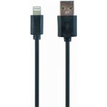 Gembird KAB051337 USB 2.0 Lightning, 1m, černý – Hledejceny.cz