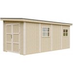 Timbela Zahradní domek - přístavba M940B z LP SmartSide, 236 x 486 cm přírodní – Sleviste.cz