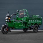 Leramotors Cargo G1 1000W - elektrická nákladní tříkolka Tuk Tuk, zelená – Zboží Mobilmania