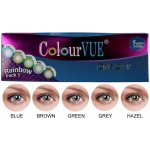 MaxVue Vision ColorVue Trublends One-Day Rainbow Pack1 barevné nedioptrické 5 párů čoček – Zboží Dáma