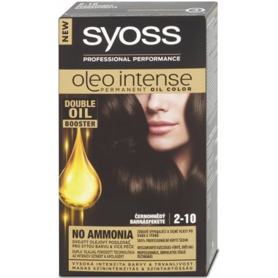 Syoss Oleo Intense Color 2-10 černohnědý – Sleviste.cz