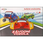 Závodní auta Auťácké omalovánky – Zboží Dáma