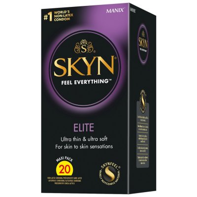 Manix Skyn Elite ultra thin latex-free condoms 20 pcs – Zboží Mobilmania