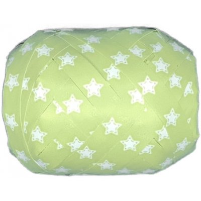 Vánoční vázací stuha NEPTUNO GREEN zelená (velké Mega klubko)1 cm x 20 m – Zboží Dáma