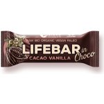 Lifefood Lifebar InChoco kakaové boby s vanilkou 40 g Bio – Hledejceny.cz