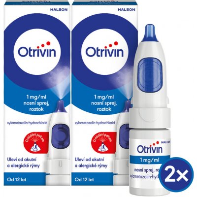 Otrivin 1 mg/ml nosní sprej 10 ml – Zboží Dáma