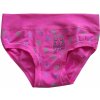 Dětské spodní prádlo Emy Bimba 2467 tmavě růžové dívčí kalhotky se sovičkou fuxia