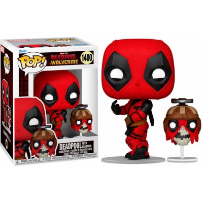 Funko Pop! 1400 Deadpool & Wolverine Deadpool with Headpool – Zbozi.Blesk.cz