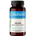 Bioherba Draslík (citrát draselný) 450 mg 100 kapsúl – Hledejceny.cz