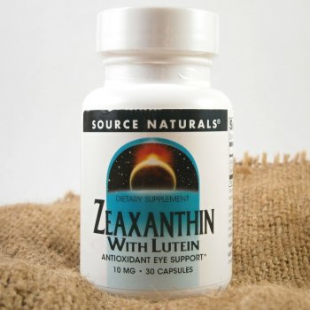 Source Naturals Lutein a zeaxantin 10 mg x 30 kapslí