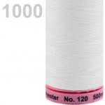 NIT ASPO 120 - 100%PES - 500M - RŮZNÉ BARVY Aspo 120 - 500m: 1000 Krémově bílá – Zboží Mobilmania