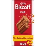 LOTUS BISCOFF mléčná čokoláda s kousky sušenek 180 g – Zboží Dáma