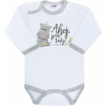 New Baby Body s potiskem Ahoj jsem tady! – Zboží Dáma