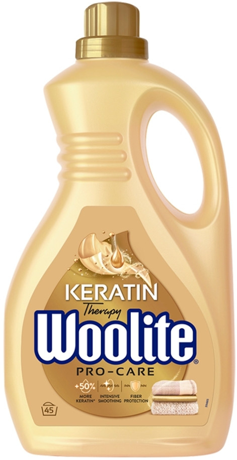 Woolite Keratin Therapy Pro-Care tekutý prací přípravek 2,7 l 45 PD