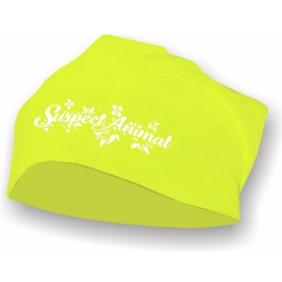 Suspect Animal čepice Houmeles neon zelená/bílá – Zboží Mobilmania