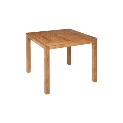 Barlow Tyrie Teakový jídelní stůl Linear, čtvercový 89x89x75 cm – Hledejceny.cz