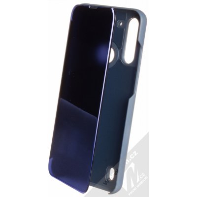 Pouzdro 1Mcz Clear View Moto G8 Power Lite modré – Zboží Mobilmania