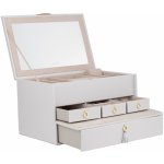 Friedrich Lederwaren šperkovnice Aurora 27038-1 bílá – Sleviste.cz