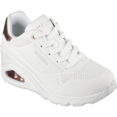 Skechers uno wedge hi steps 177520-WHT bílá – Zbozi.Blesk.cz