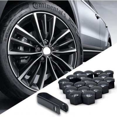 HIAHXC 20 kusů krytek šroubů kol, krytky šroubů kol univerzální krytky matic kol, krytky na šrouby – Sleviste.cz