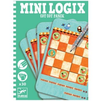 Djeco Mini logix: Slepice panikaří