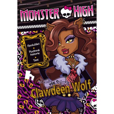Monster High Vše o Claudine – Hledejceny.cz
