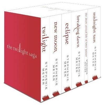 Twilight Saga 6 Book Set White Cover – Zboží Mobilmania