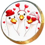 Pepeho Čokoláda Zamilované Husy tolar 17 g – Sleviste.cz