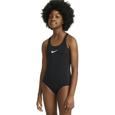 Nike Swimracerback One Piece black černá – Zboží Dáma
